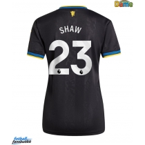 Manchester United Luke Shaw #23 Tredjedrakt Dame 2025-26 Kortermet